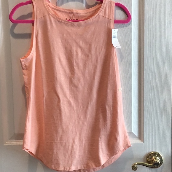 LOFT Tops - NWT Loft Tank Top Peach